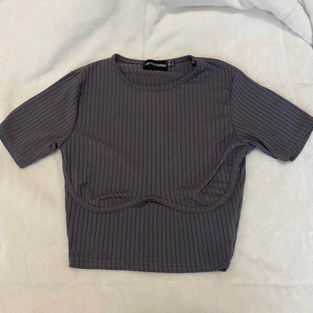 Pretty little thing going out crop top